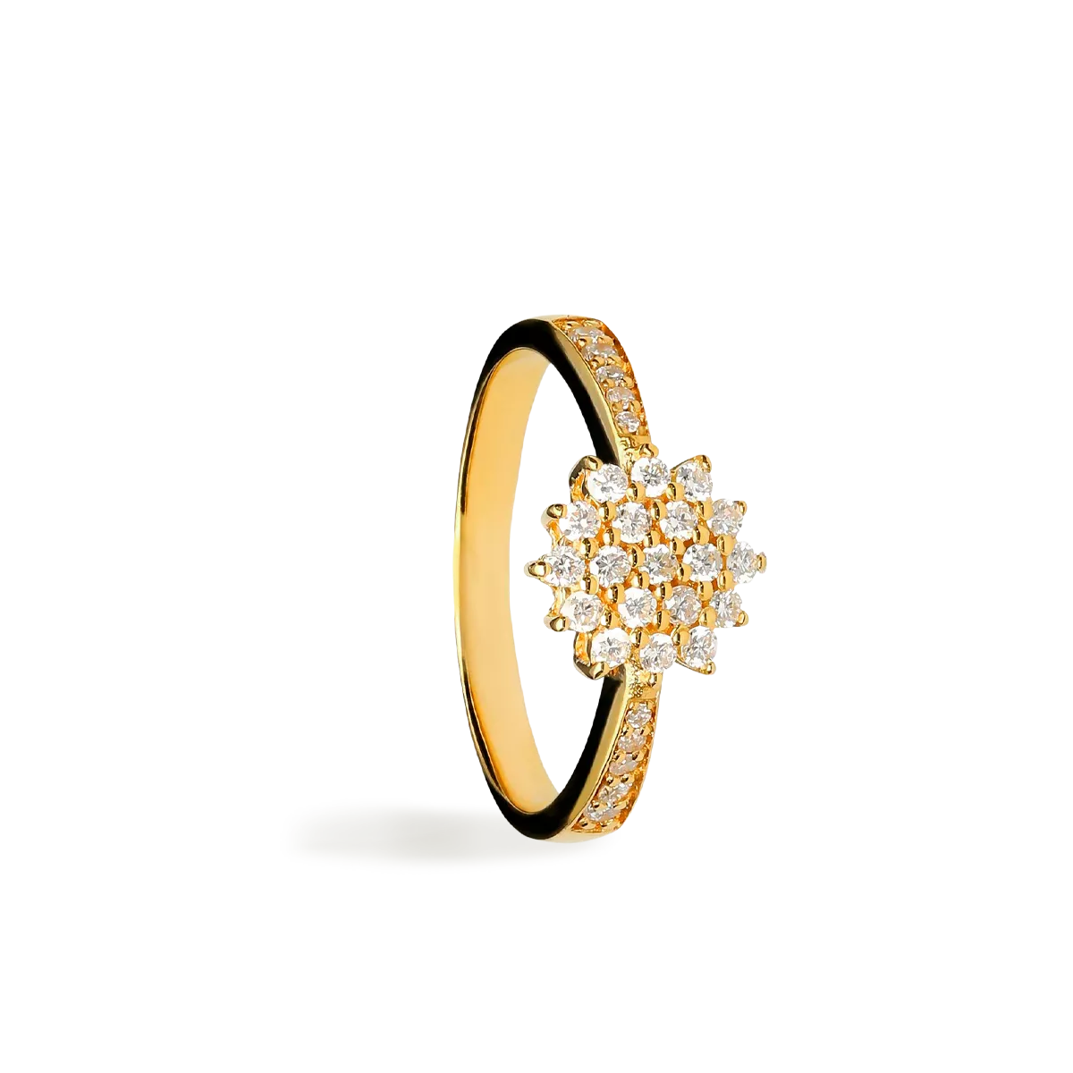 Anillo diamante oro 18 quilates