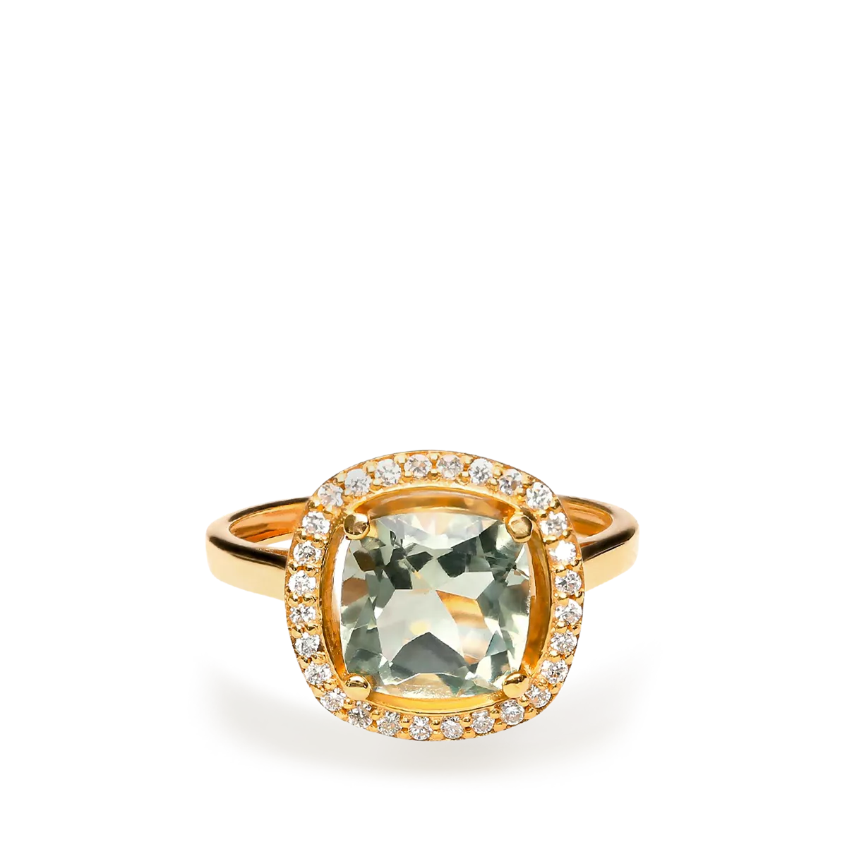 Anillo diamante oro 18 quilates