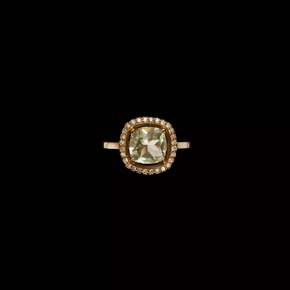 18k gold diamond ring