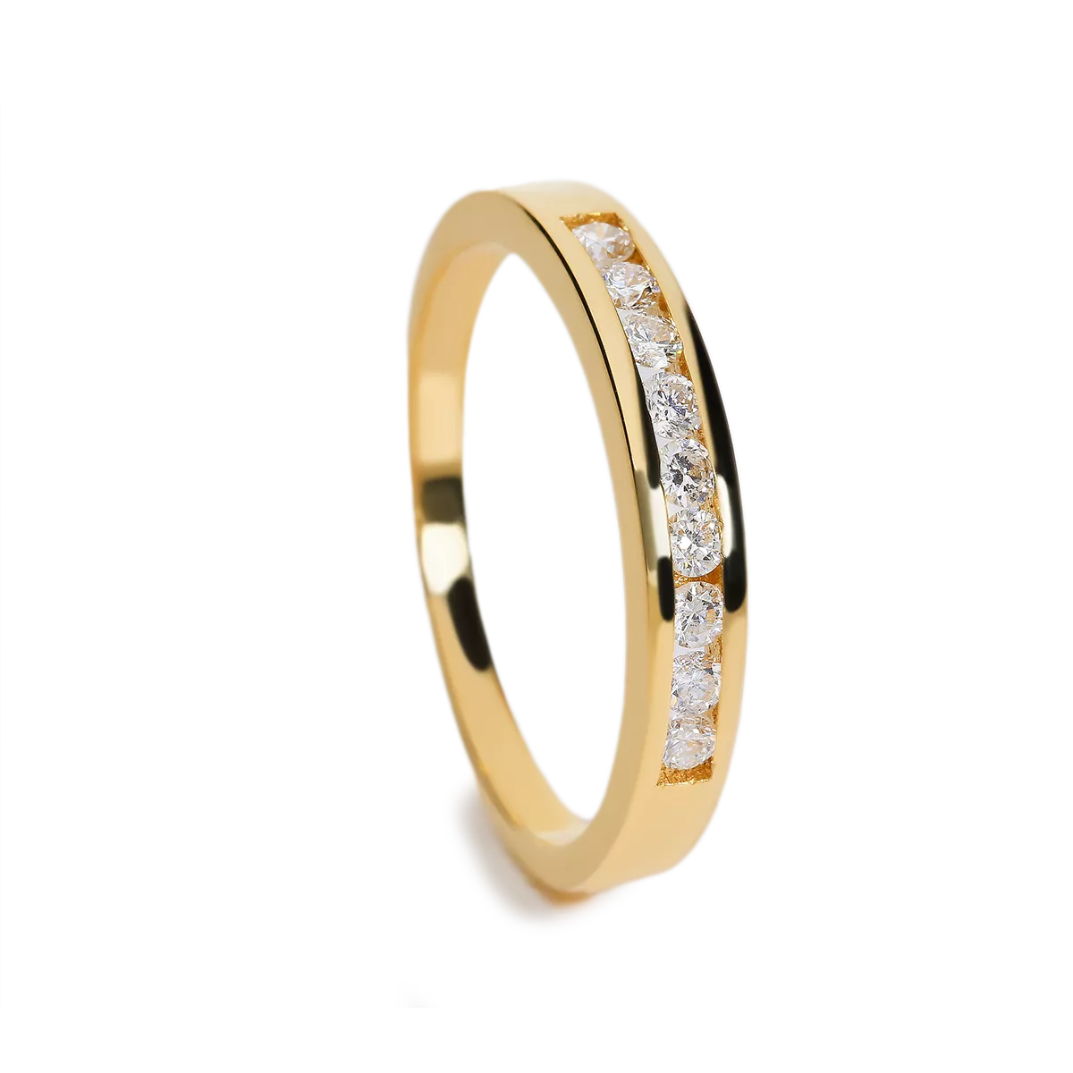 Sortija diamante oro 18 quilates