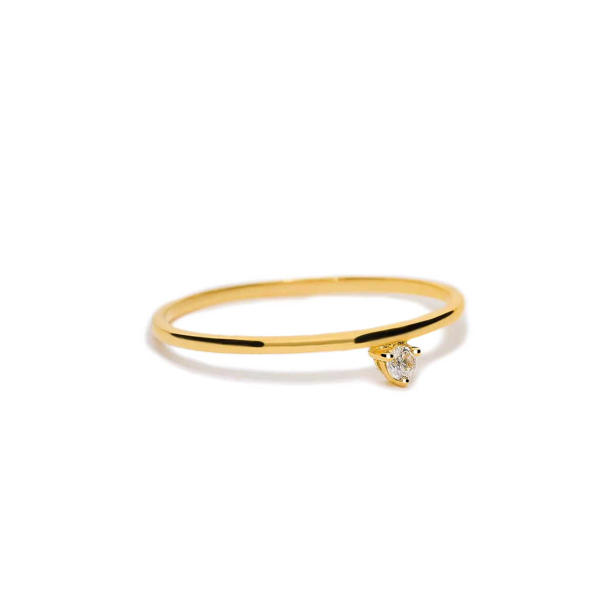 18k gold diamond ring