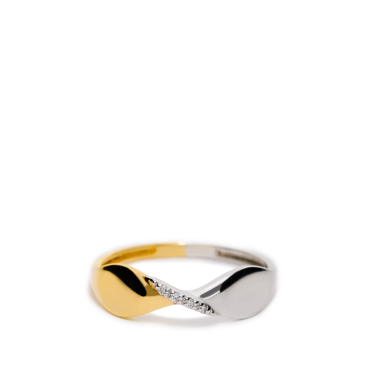 Anillo diamante oro 18 quilates