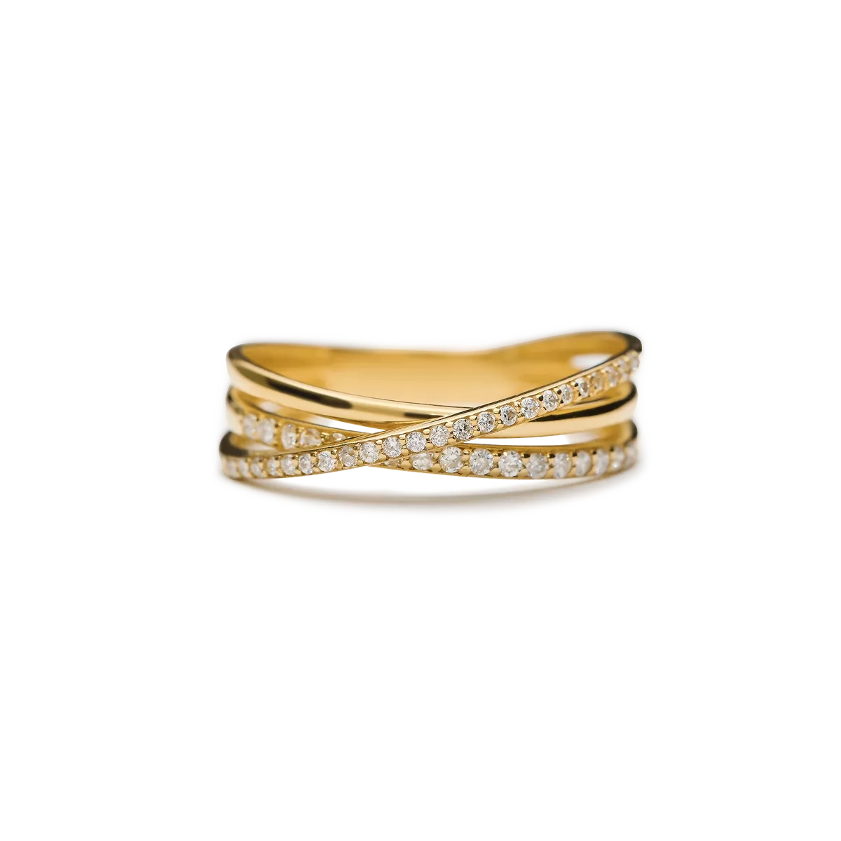 18k gold diamond ring
