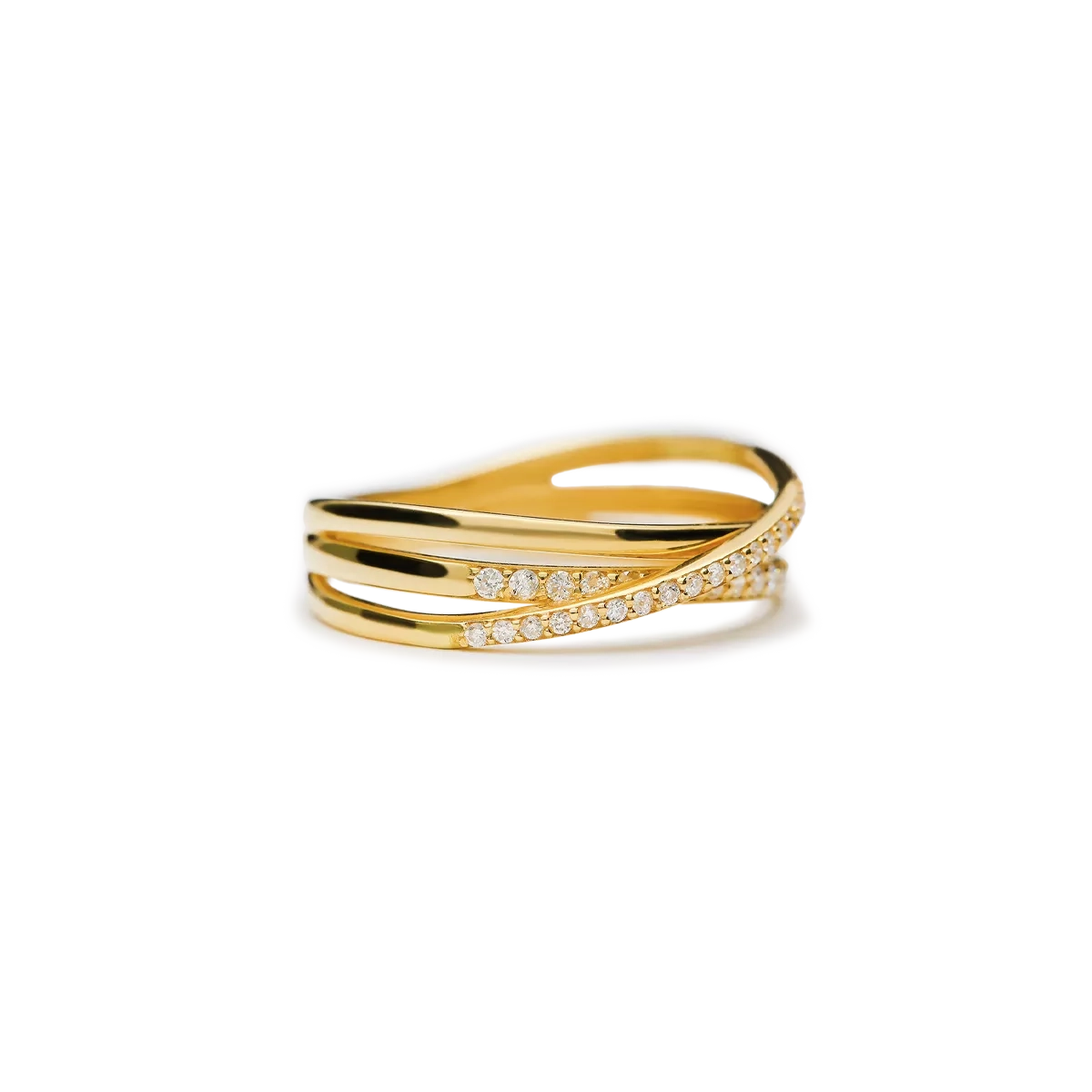 18k gold diamond ring