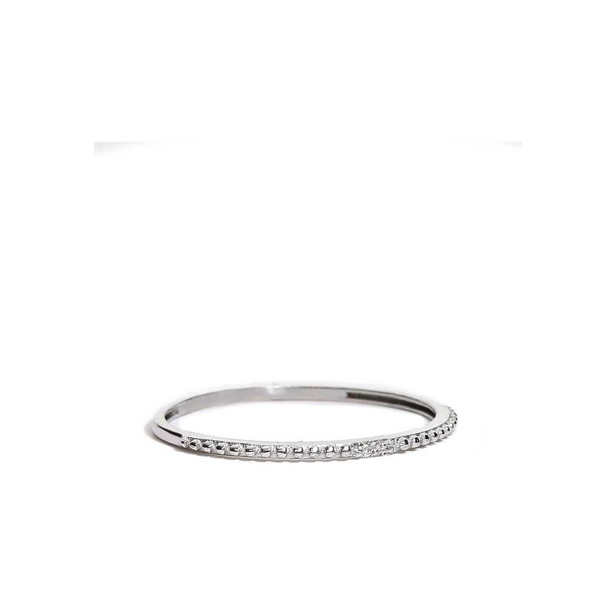Anillo diamante natural oro 18 quilates