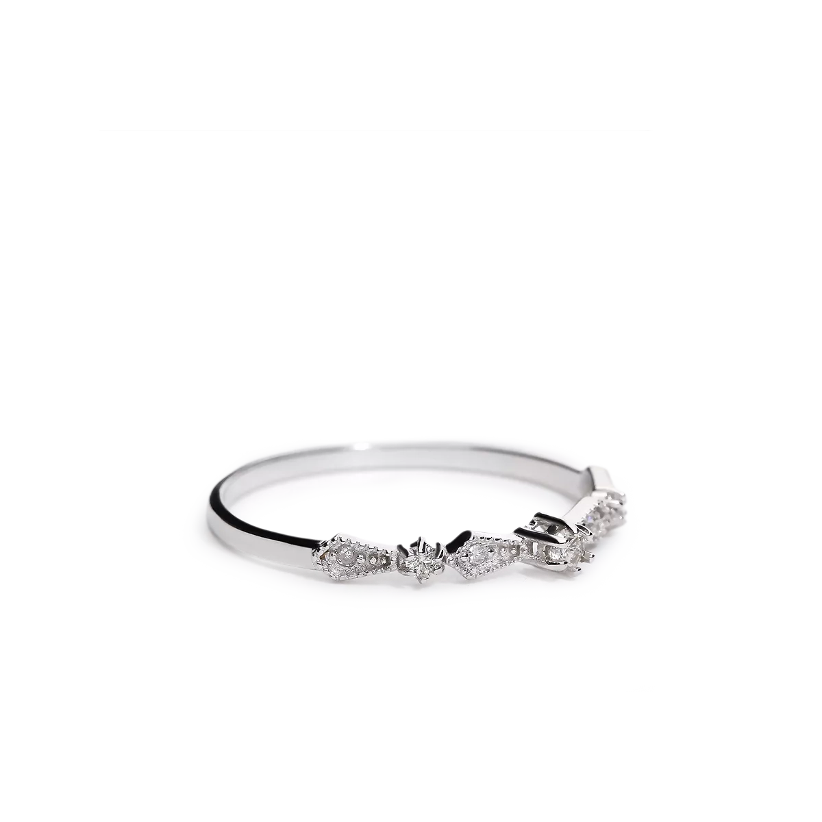 Anillo diamante natural oro 18 quilates