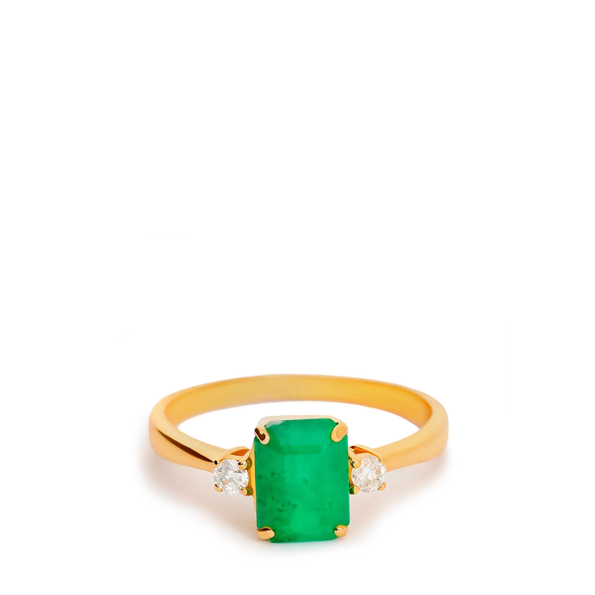 Anillo diamante oro 18 quilates