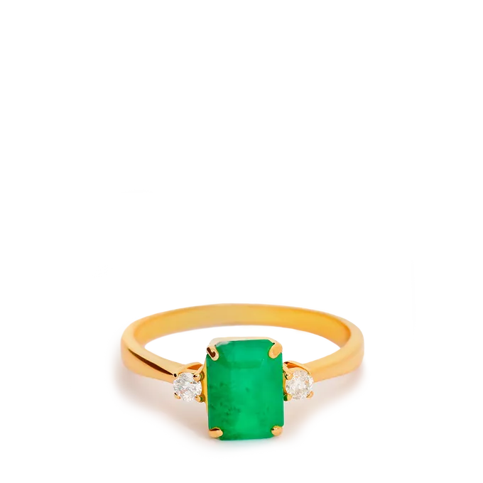 Anillo diamante oro 18 quilates