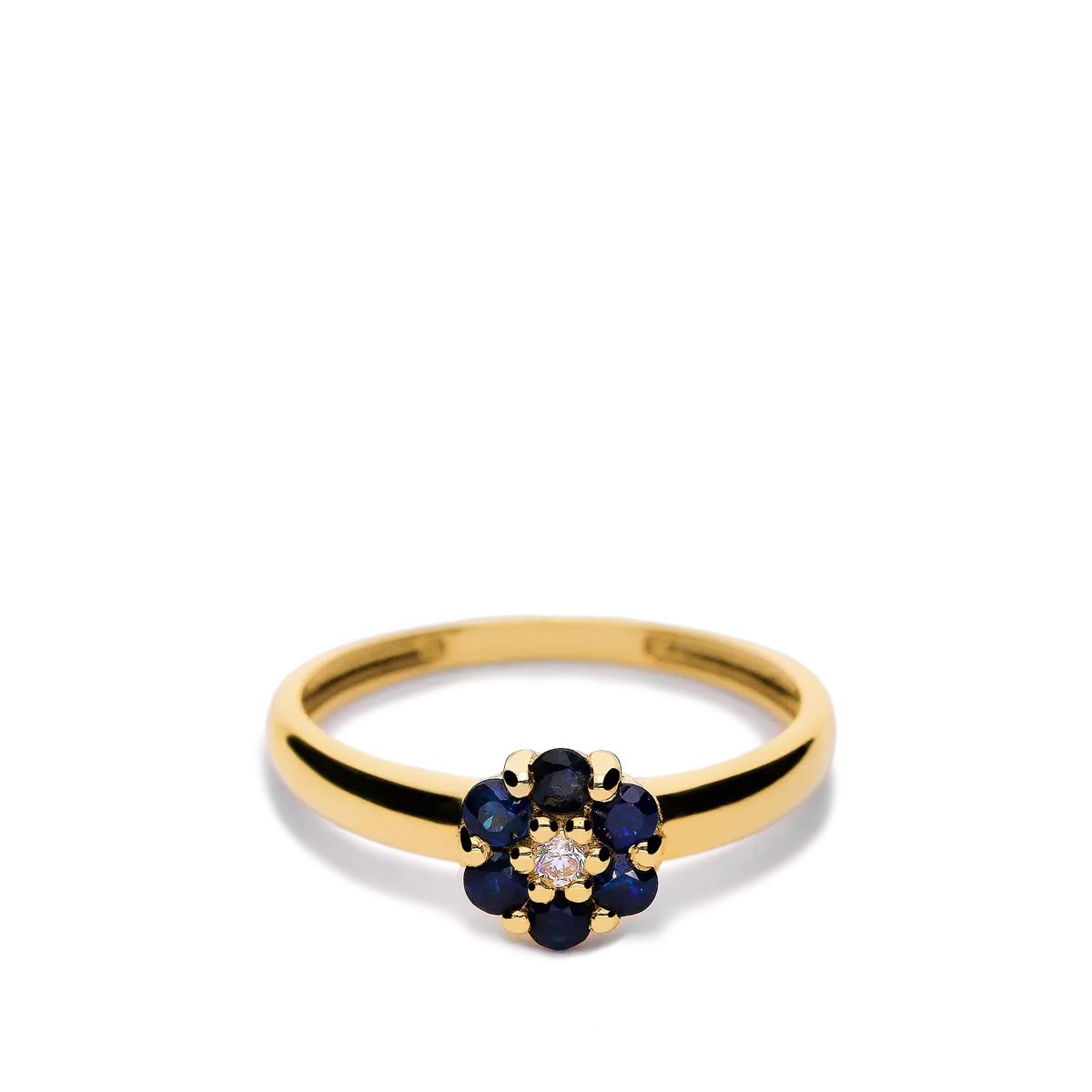 Anillo diamante oro 18 quilates BLOSSOM