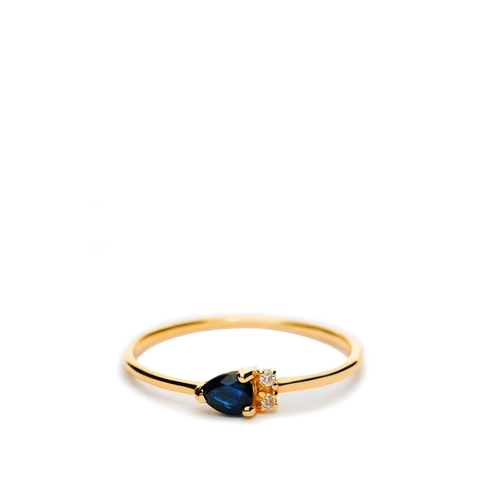 18k gold diamond ring DUSK