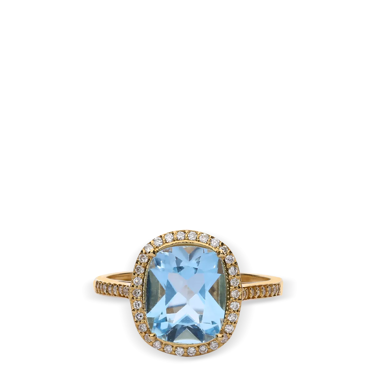 Anillo diamante oro 18 quilates COUNTESS