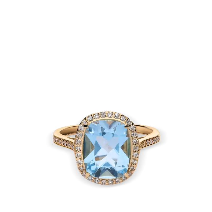 18k gold diamond ring COUNTESS