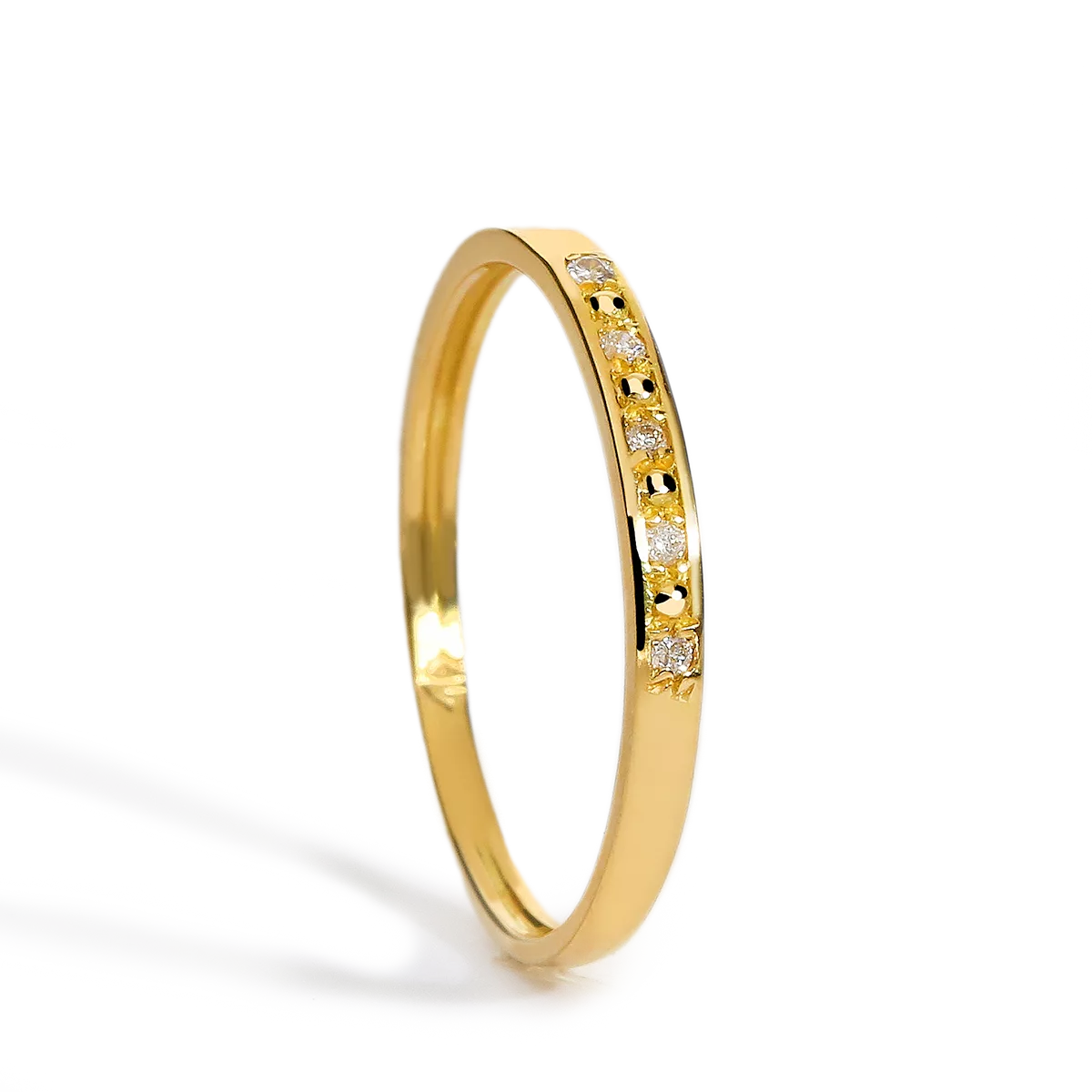 Anillo diamante oro 18 quilates