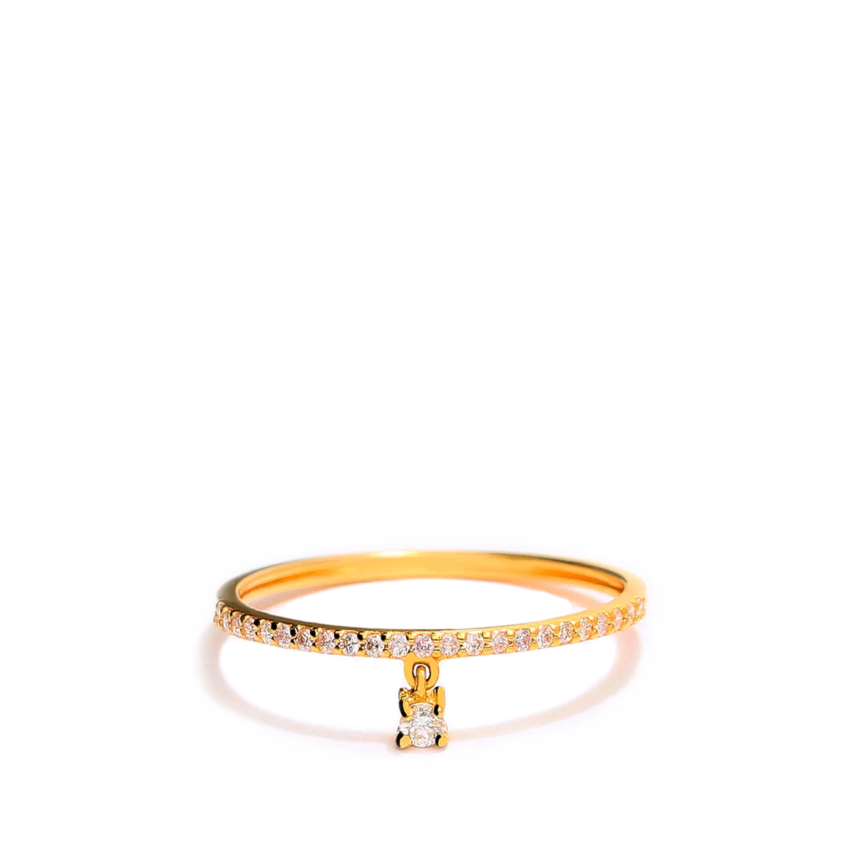 18k gold diamond ring