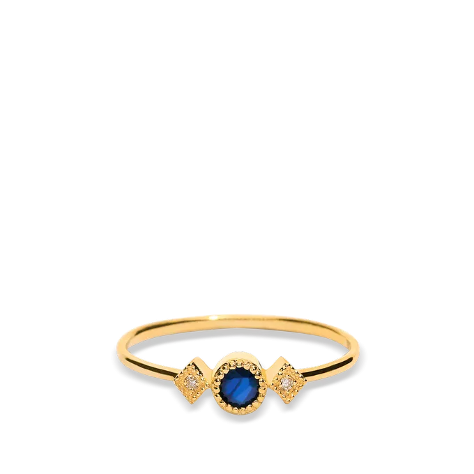 18k gold diamond ring DUSK