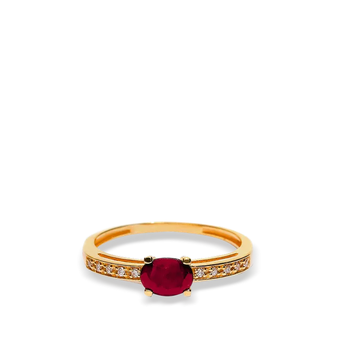 18k gold diamond ring MAGMA