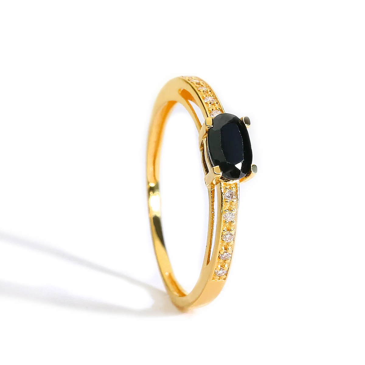 18k gold diamond ring DUSK