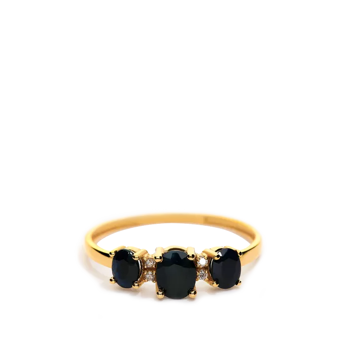 Anillo diamante oro 18 quilates DUSK