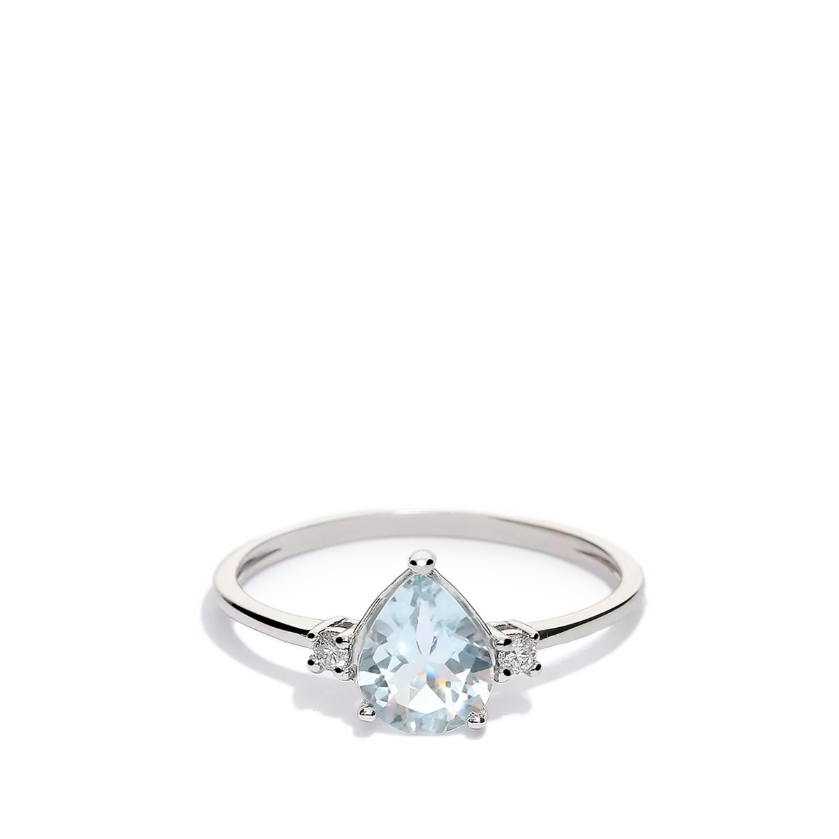 18k gold diamond ring GLACIER