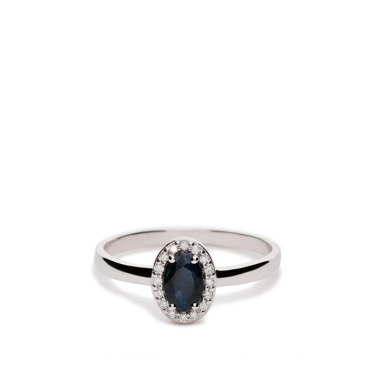 Anillo diamante oro 18 quilates RANI SAPPHIRE