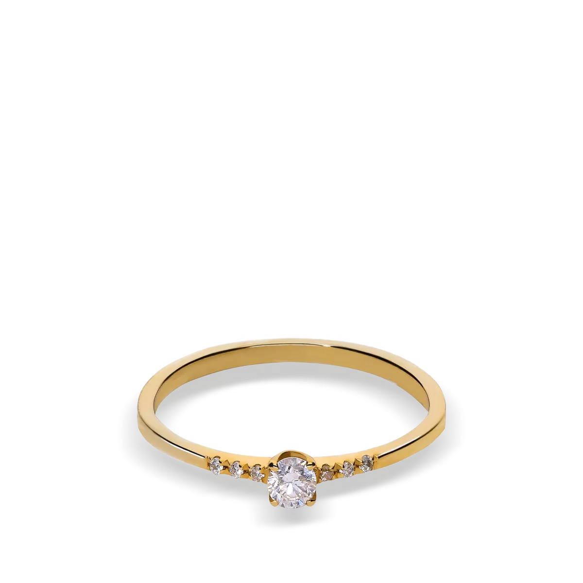 18k gold diamond ring COMET