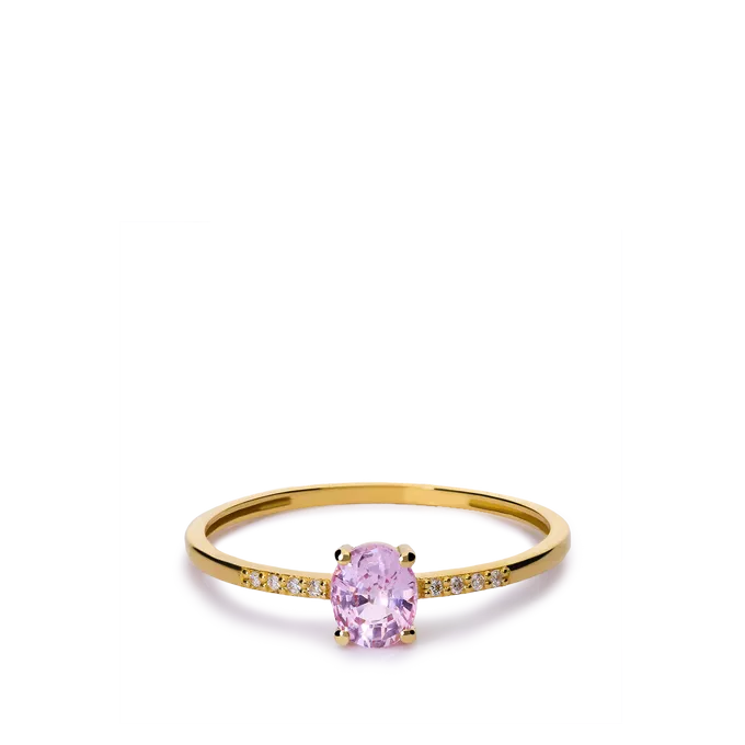 Anillo diamante oro 18 quilates BLUSH