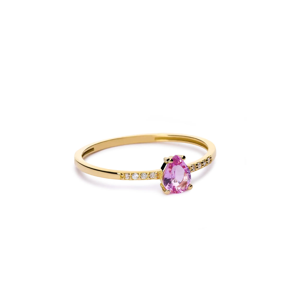 Anillo diamante oro 18 quilates BLUSH