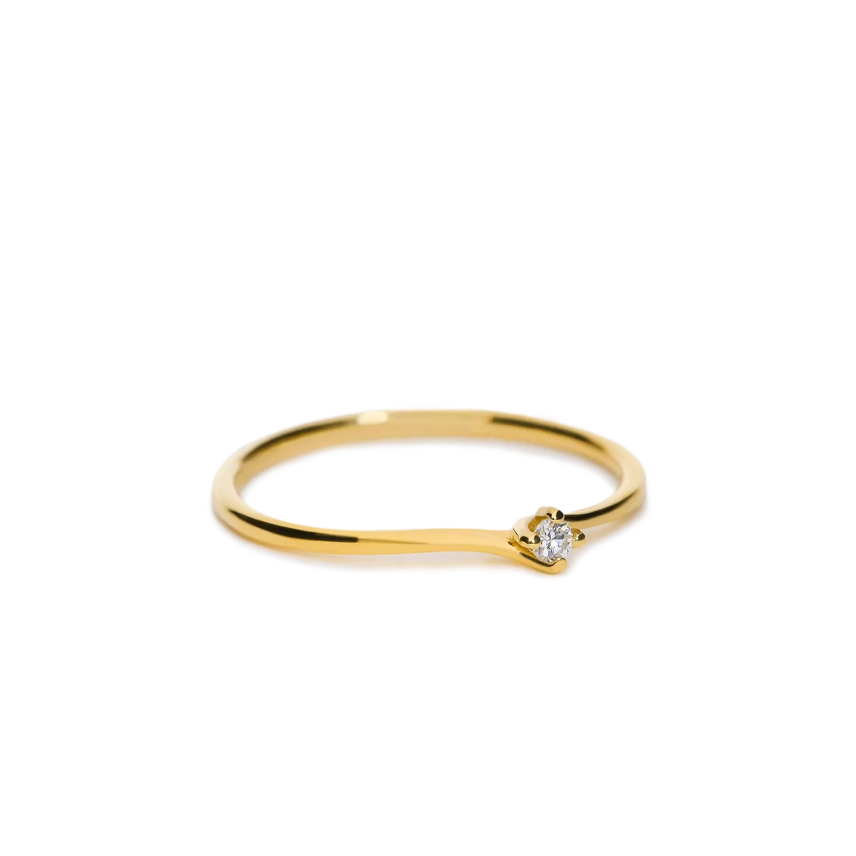 Anillo diamante oro 18 quilates SWIRL