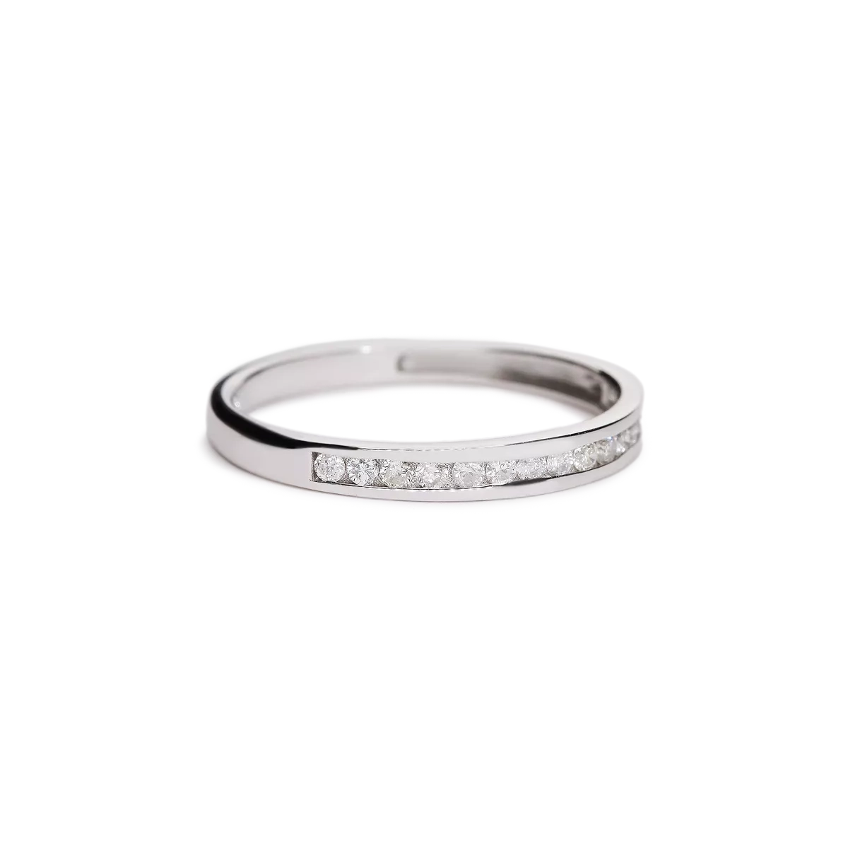 Anillo diamante natural oro 18 quilates METEOROIDS