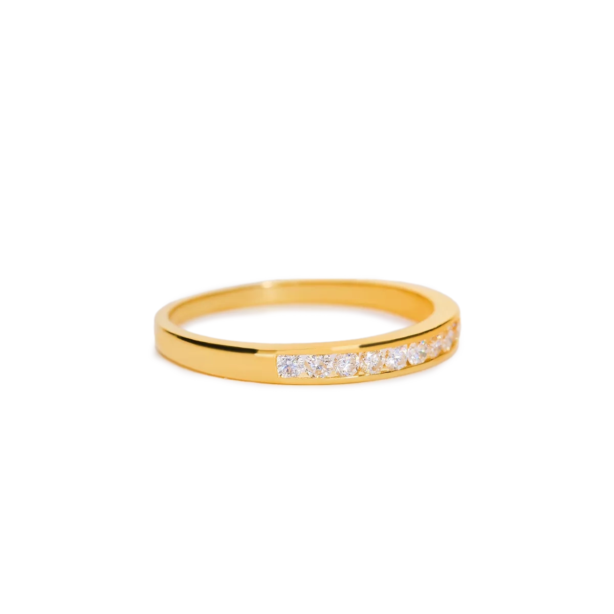 18k gold diamond ring METEOROIDS