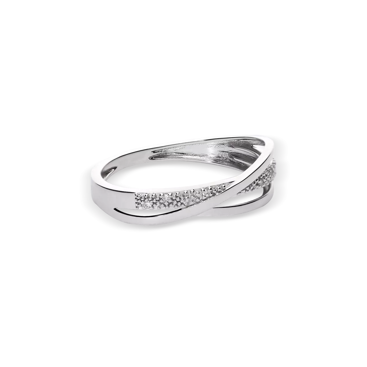 Anillo diamante natural oro 18 quilates