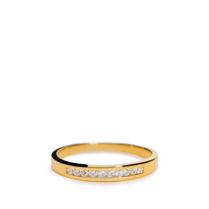 Anillo diamante oro 18 quilates