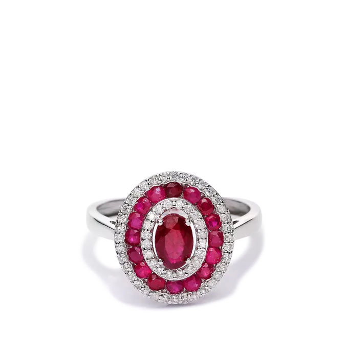 Anillo diamante oro 18 quilates SHAHBANU