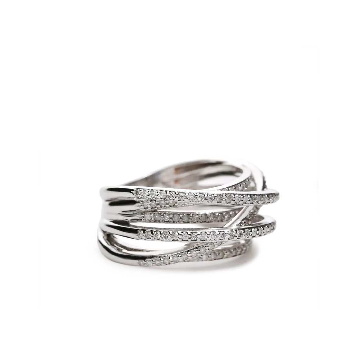 Anillo diamante natural oro 18 quilates