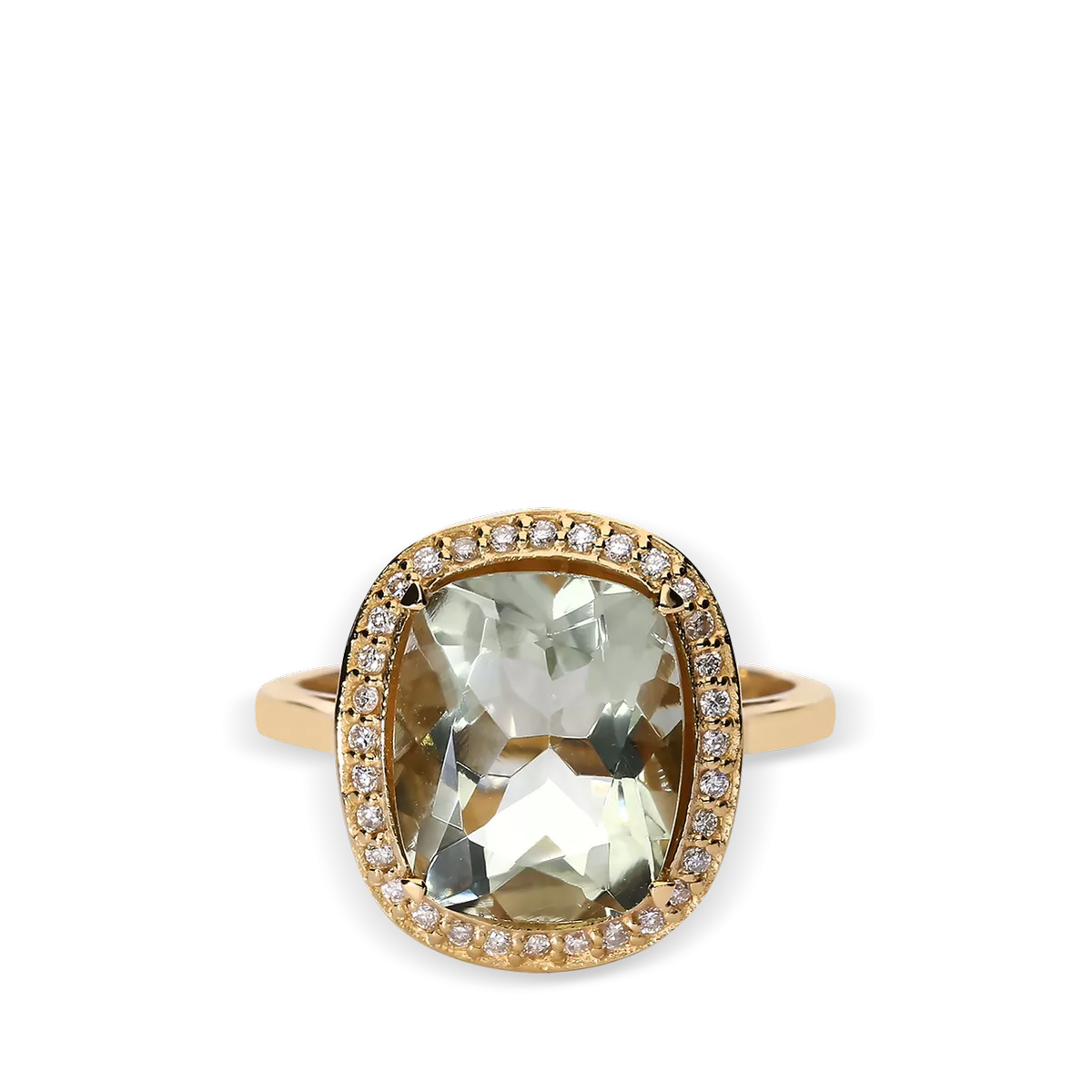 18k gold diamond ring