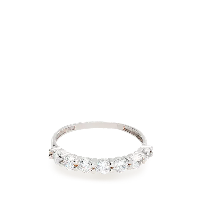 Anillo oro blanco 18 quilates