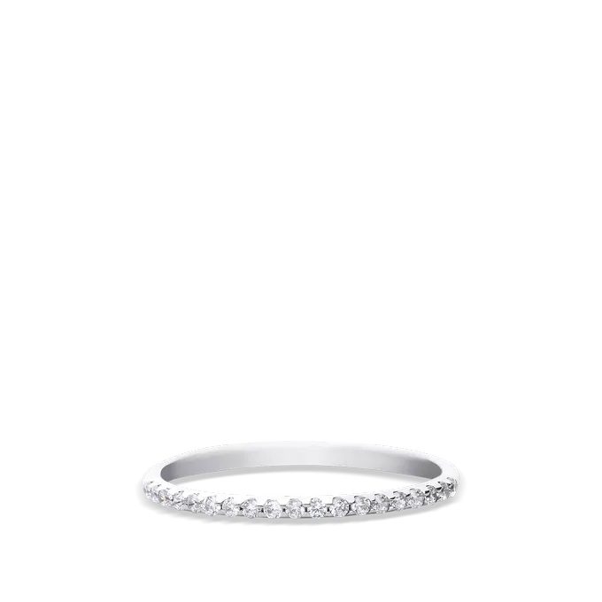 750 white gold ring STARFIELD