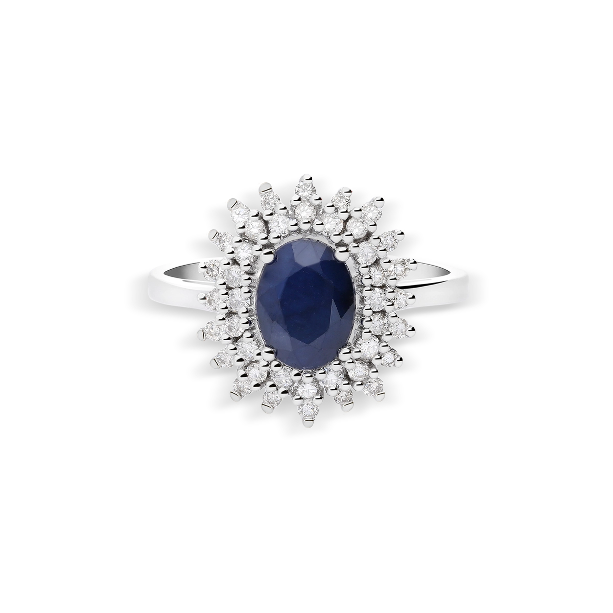18k gold diamond ring IMPERIAL SAPPHIRE