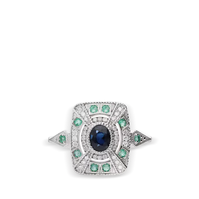 18k gold diamond ring