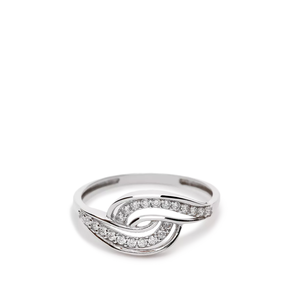 Anillo oro blanco 18 quilates