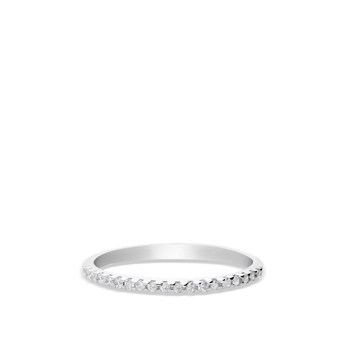 18k white gold ring STARFIELD