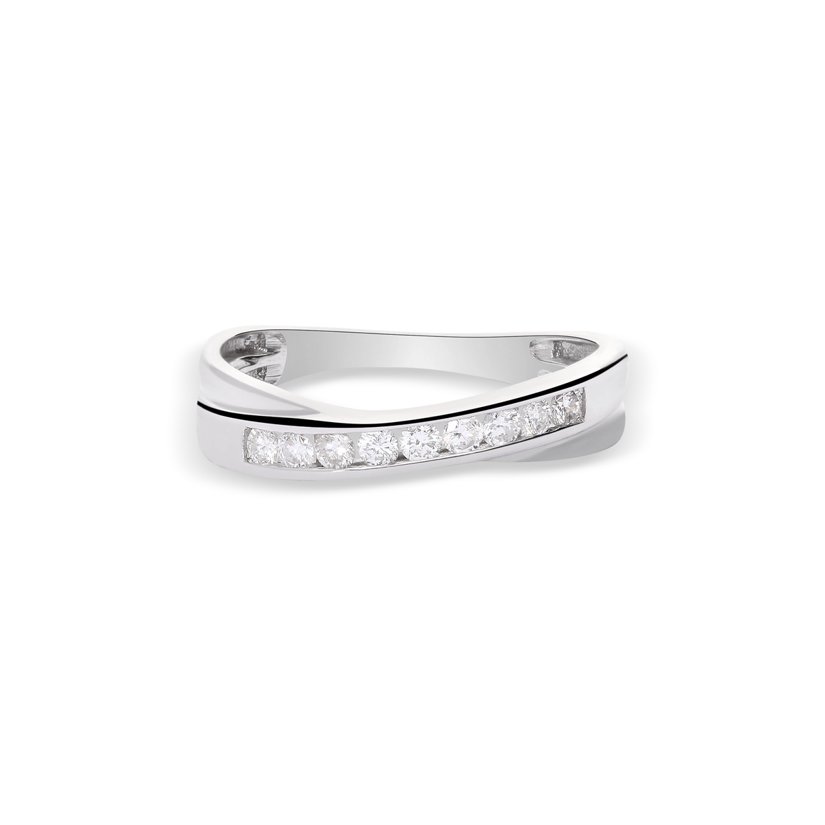 Anillo diamante natural oro 18 quilates