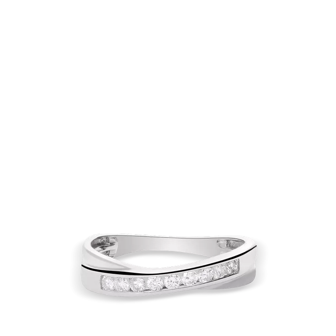 Anillo diamante natural oro 18 quilates