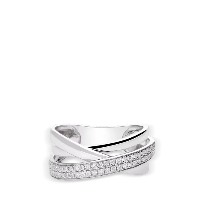 18k gold diamond ring