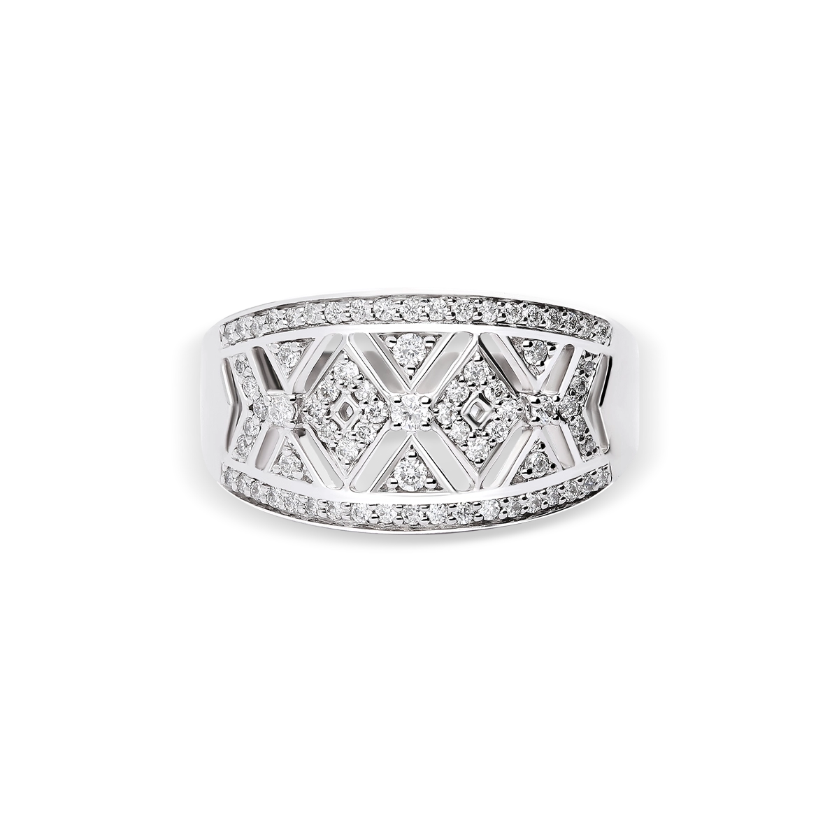 18k gold diamond ring