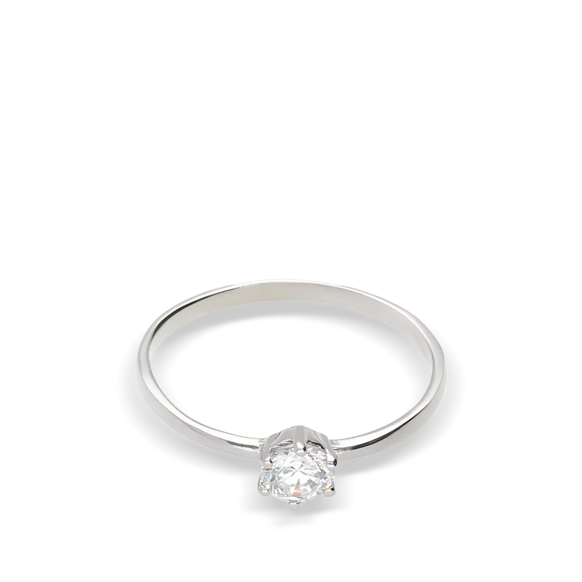 Anillo oro blanco 18 quilates