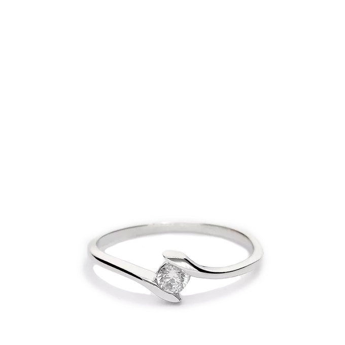 18k white gold ring CELESTIAL