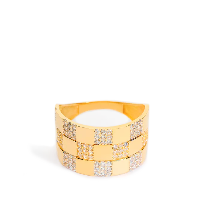 18k gold ring