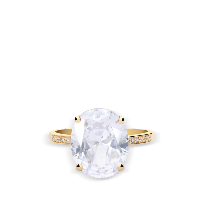 Anillo oro 18 quilates SPARKLING COLORS