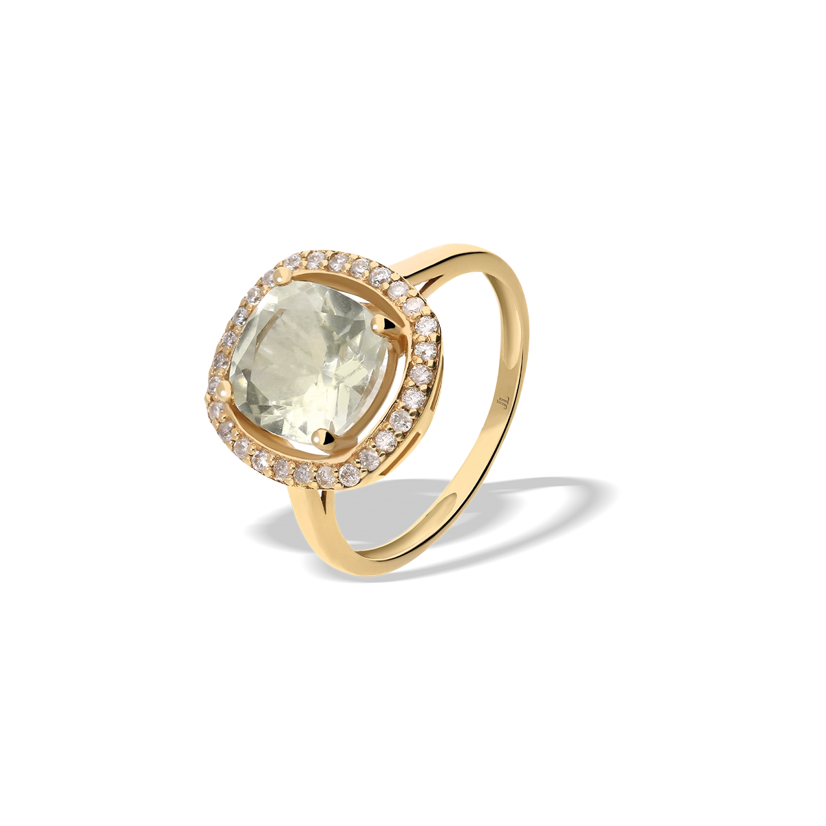 18k gold diamond ring MONACO
